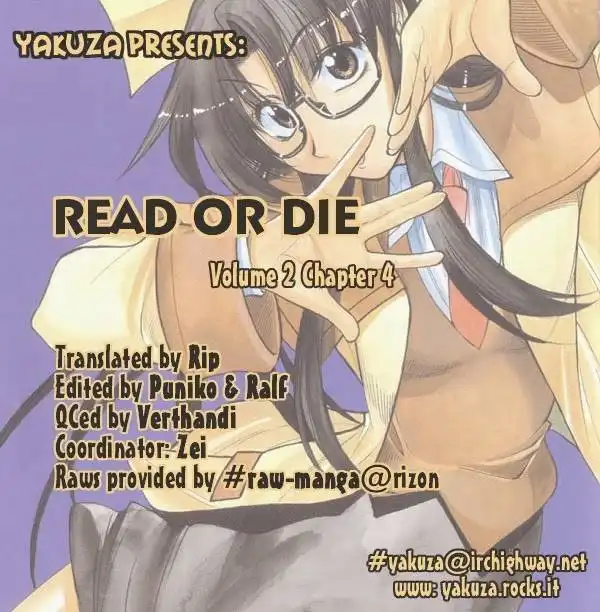 R.O.D - Read or Die Chapter 12 1